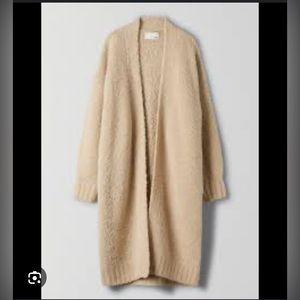 Aritzia Wilfred Free Teddy Cardigan - XS - fits like a medium